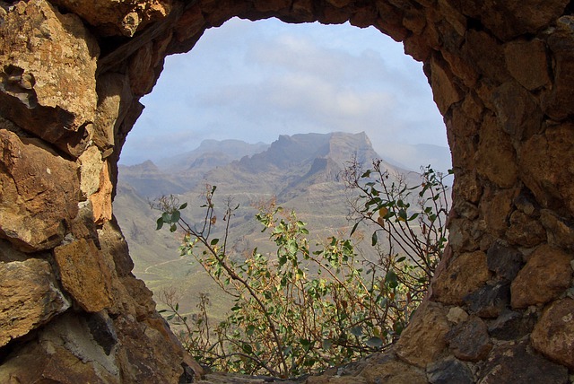 vnitrozemí ostrova Gran Canaria